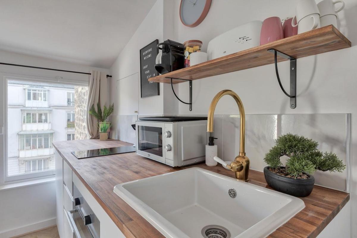 Appartement Cosy Proche Arc Triomphe - 2P Paris Exterior photo
